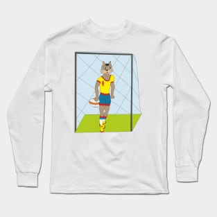 Cat Sportsman Long Sleeve T-Shirt